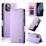 側扣磁吸霧面皮革手機殼，適用於 iPhone 12 mini、iPhone 11 Pro Max、iPhone 11、iPhone 11 Pro、iPhone X / XS、iPhone XR
