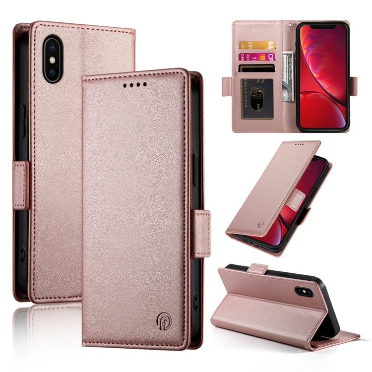 側扣磁吸霧面皮革手機殼，適用於 iPhone 12 mini、iPhone 11 Pro Max、iPhone 11、iPhone 11 Pro、iPhone X / XS、iPhone XR