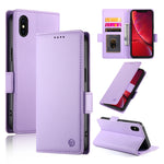 側扣磁吸霧面皮革手機殼，適用於 iPhone 12 mini、iPhone 11 Pro Max、iPhone 11、iPhone 11 Pro、iPhone X / XS、iPhone XR
