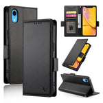 側扣磁吸霧面皮革手機殼，適用於 iPhone 12 mini、iPhone 11 Pro Max、iPhone 11、iPhone 11 Pro、iPhone X / XS、iPhone XR