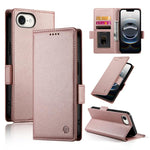 Side Buckle Magnetic Frosted Leather Phone Case, For iPhone 17e / 16e, For iPhone 17 Pro Max, For iPhone 17 Pro, For iPhone 17, For iPhone Air, For iPhone 16 Pro Max