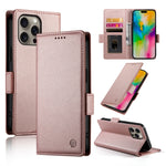 Side Buckle Magnetic Frosted Leather Phone Case, For iPhone 17e / 16e, For iPhone 17 Pro Max, For iPhone 17 Pro, For iPhone 17, For iPhone Air, For iPhone 16 Pro Max