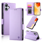側扣磁吸霧面皮革手機殼，適用於 iPhone 16 Pro、iPhone 16 Plus、iPhone 16、iPhone 15 Pro Max、iPhone 15 Pro、iPhone 15 Plus