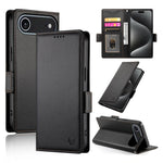 Side Buckle Magnetic Frosted Leather Phone Case, For iPhone 17e / 16e, For iPhone 17 Pro Max, For iPhone 17 Pro, For iPhone 17, For iPhone Air, For iPhone 16 Pro Max
