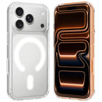 大孔相機 MagSafe 磁吸透明壓克力 TPU 手機殼，適用於 iPhone 17 Pro Max、iPhone 17 Pro、iPhone 17、iPhone Air、iPhone 16 Pro Max、iPhone 16 Pro、iPhone 16 Plus、iPhone 16