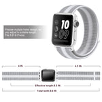 尼龍環錶帶，適用於Apple Watch Series 8&7 41mm / SE 2&6&SE&5&4 40mm / 3&2&1 38mm，適用於Apple Watch Ultra 49mm / Series 8&7 45mm / SE 2&6&SE&5&4 44mm / 3&2&1 42mm，適用於Apple Watch Series 7 45mm / 6 & SE & 5 & 4 44mm / 3 & 2 & 1 42mm