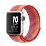 尼龍環錶帶，適用於Apple Watch Series 8&7 41mm / SE 2&6&SE&5&4 40mm / 3&2&1 38mm，適用於Apple Watch Ultra 49mm / Series 8&7 45mm / SE 2&6&SE&5&4 44mm / 3&2&1 42mm，適用於Apple Watch Series 7 45mm / 6 & SE & 5 & 4 44mm / 3 & 2 & 1 42mm