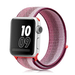 尼龍環錶帶，適用於Apple Watch Series 8&7 41mm / SE 2&6&SE&5&4 40mm / 3&2&1 38mm，適用於Apple Watch Ultra 49mm / Series 8&7 45mm / SE 2&6&SE&5&4 44mm / 3&2&1 42mm，適用於Apple Watch Series 7 45mm / 6 & SE & 5 & 4 44mm / 3 & 2 & 1 42mm