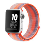 尼龍環錶帶，適用於Apple Watch Series 8&7 41mm / SE 2&6&SE&5&4 40mm / 3&2&1 38mm，適用於Apple Watch Ultra 49mm / Series 8&7 45mm / SE 2&6&SE&5&4 44mm / 3&2&1 42mm，適用於Apple Watch Series 7 45mm / 6 & SE & 5 & 4 44mm / 3 & 2 & 1 42mm