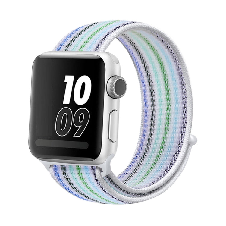 尼龍環錶帶，適用於Apple Watch Series 8&7 41mm / SE 2&6&SE&5&4 40mm / 3&2&1 38mm，適用於Apple Watch Ultra 49mm / Series 8&7 45mm / SE 2&6&SE&5&4 44mm / 3&2&1 42mm，適用於Apple Watch Series 7 45mm / 6 & SE & 5 & 4 44mm / 3 & 2 & 1 42mm