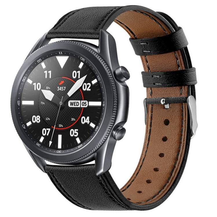 適用於 Galaxy Watch 3 皮革替換錶帶，適用於 Galaxy Watch 3 41mm