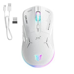 ONIKUMA CW917 RGB 4800DPI雙模有線+2.4GHz無線滑鼠，CW917（黑色），CW917（白色）