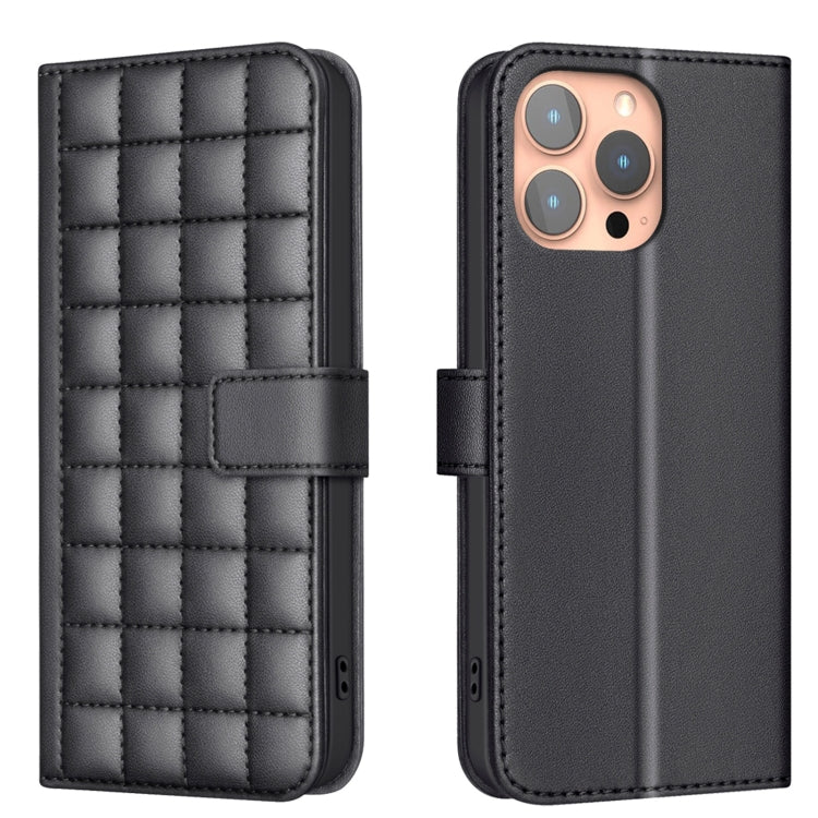 方格紋理皮革手機殼，適用於 iPhone 17e / 16e、iPhone 17 Pro Max、iPhone 16 Pro Max、iPhone 16 Pro、iPhone 16 Plus、iPhone 16、iPhone 15 Pro Max、iPhone 15 Pro