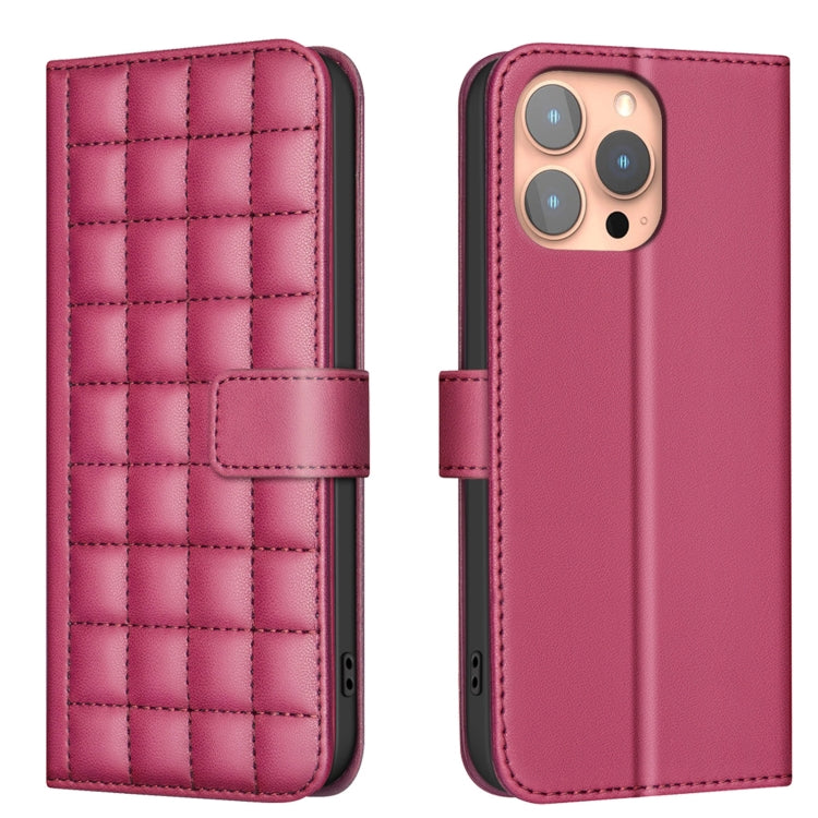 方格紋理皮革手機殼，適用於 iPhone 17e / 16e、iPhone 17 Pro Max、iPhone 16 Pro Max、iPhone 16 Pro、iPhone 16 Plus、iPhone 16、iPhone 15 Pro Max、iPhone 15 Pro