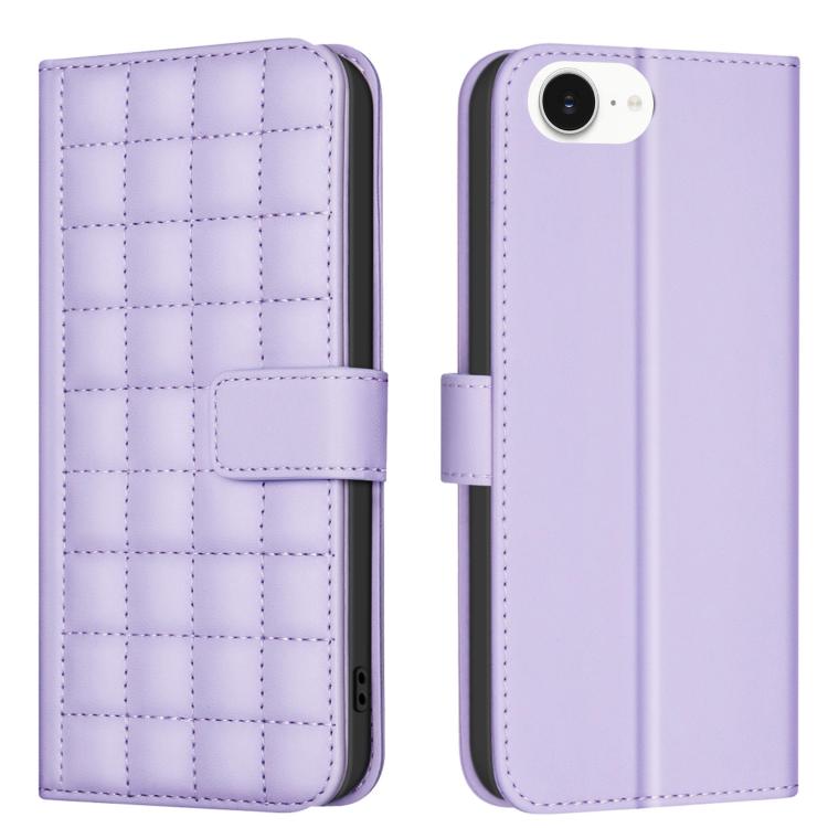 方格紋理皮革手機殼，適用於 iPhone 17e / 16e、iPhone 17 Pro Max、iPhone 16 Pro Max、iPhone 16 Pro、iPhone 16 Plus、iPhone 16、iPhone 15 Pro Max、iPhone 15 Pro