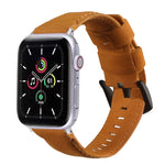 真皮替換錶帶，適用於 Apple Watch 5 & 4 40mm / 3 & 2 & 1 38mm，適用於 Apple Watch 5 & 4 44mm / 3 & 2 & 1 42mm