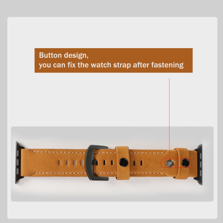 真皮替換錶帶，適用於 Apple Watch 5 & 4 40mm / 3 & 2 & 1 38mm，適用於 Apple Watch 5 & 4 44mm / 3 & 2 & 1 42mm