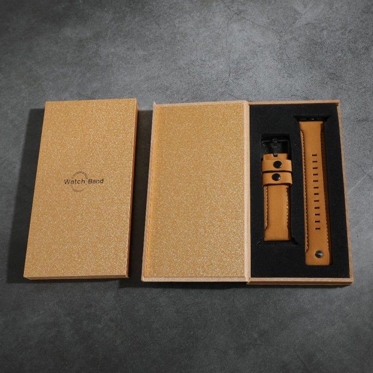 真皮替換錶帶，適用於 Apple Watch 5 & 4 40mm / 3 & 2 & 1 38mm，適用於 Apple Watch 5 & 4 44mm / 3 & 2 & 1 42mm