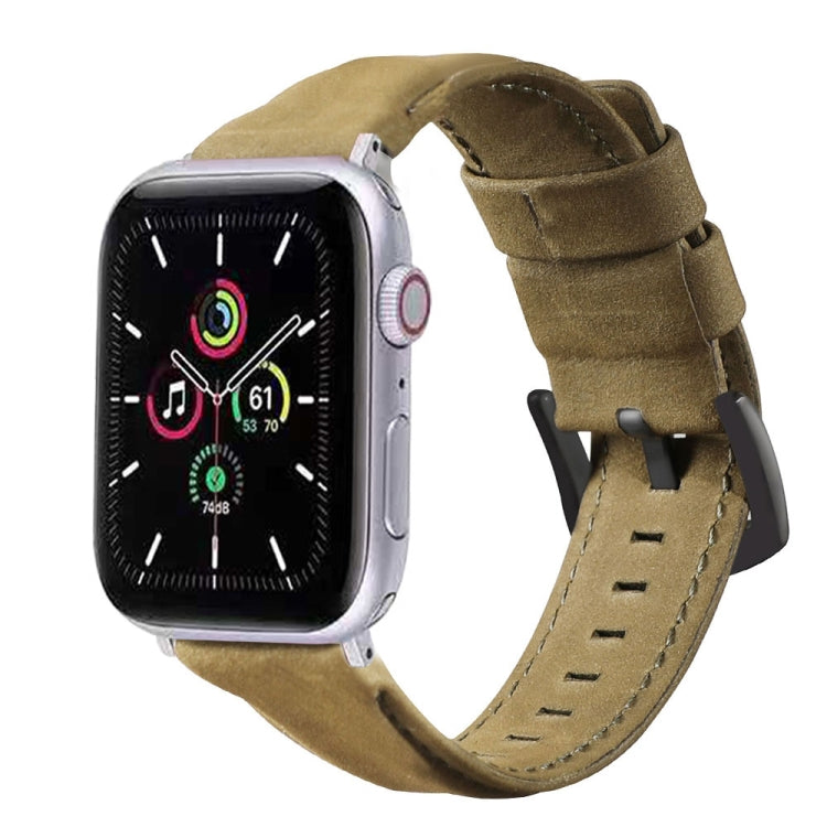 真皮替換錶帶，適用於 Apple Watch 5 & 4 40mm / 3 & 2 & 1 38mm，適用於 Apple Watch 5 & 4 44mm / 3 & 2 & 1 42mm