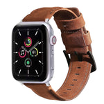 真皮替換錶帶，適用於 Apple Watch 5 & 4 40mm / 3 & 2 & 1 38mm，適用於 Apple Watch 5 & 4 44mm / 3 & 2 & 1 42mm