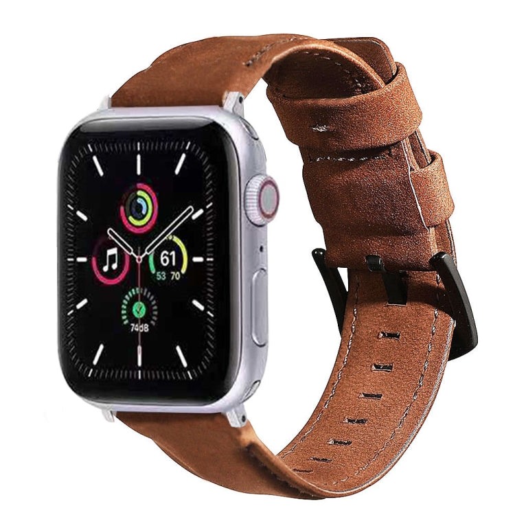 真皮替換錶帶，適用於 Apple Watch 5 & 4 40mm / 3 & 2 & 1 38mm，適用於 Apple Watch 5 & 4 44mm / 3 & 2 & 1 42mm