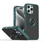 Q Shadow 1 系列 TPU + PC 手機殼附指環，適用於 iPhone 17e / 16e、iPhone 17 Pro Max、iPhone 17 Pro、iPhone 17、iPhone Air、iPhone 16 Pro Max