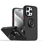 Q Shadow 1 系列 TPU + PC 手機殼附指環，適用於 iPhone 16 Pro、iPhone 16 Plus、iPhone 15 Pro Max、iPhone 15 Pro、iPhone 15 Plus、iPhone 15