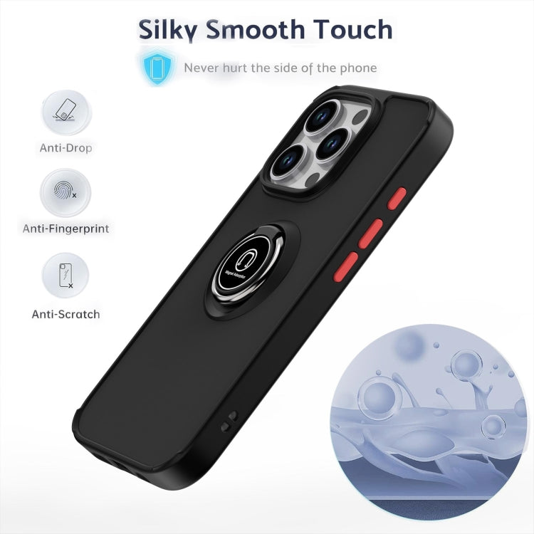 Q Shadow 1 系列 TPU + PC 手機殼附指環，適用於 iPhone 16 Pro、iPhone 16 Plus、iPhone 15 Pro Max、iPhone 15 Pro、iPhone 15 Plus、iPhone 15