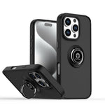 Q Shadow 1 系列 TPU + PC 手機殼附指環，適用於 iPhone 16 Pro、iPhone 16 Plus、iPhone 15 Pro Max、iPhone 15 Pro、iPhone 15 Plus、iPhone 15