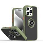 Q Shadow 1 系列 TPU + PC 手機殼附指環，適用於 iPhone 16 Pro、iPhone 16 Plus、iPhone 15 Pro Max、iPhone 15 Pro、iPhone 15 Plus、iPhone 15