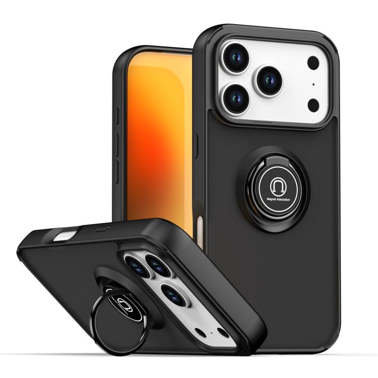 Q Shadow 1 系列 TPU + PC 手機殼附指環，適用於 iPhone 17e / 16e、iPhone 17 Pro Max、iPhone 17 Pro、iPhone 17、iPhone Air、iPhone 16 Pro Max