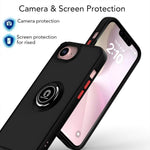 Q Shadow 1 系列 TPU + PC 手機殼附指環，適用於 iPhone 17e / 16e、iPhone 17 Pro Max、iPhone 17 Pro、iPhone 17、iPhone Air、iPhone 16 Pro Max