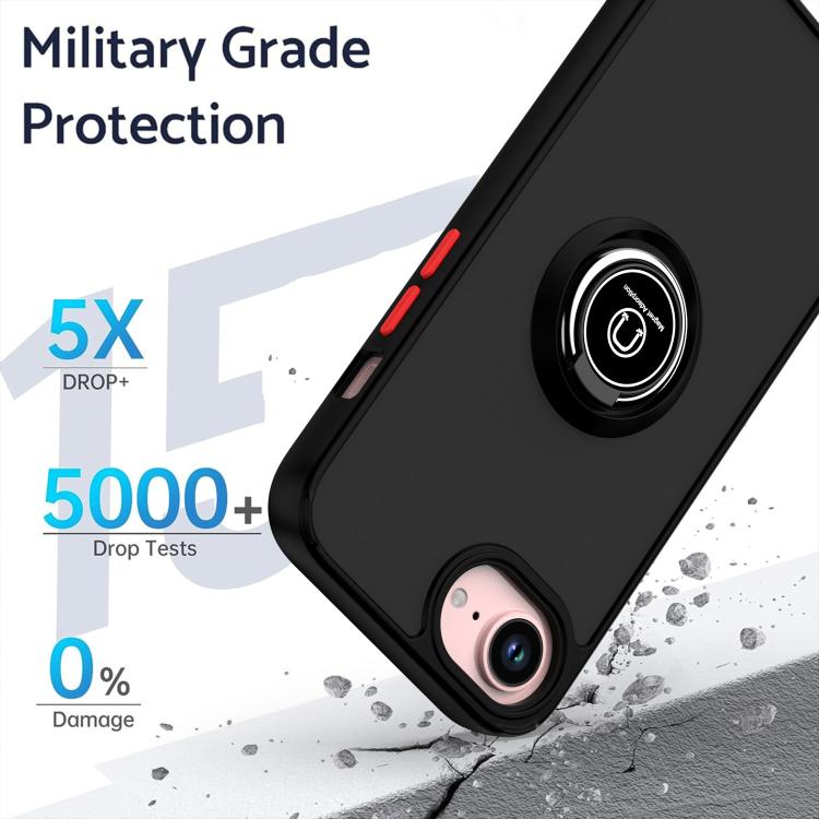 Q Shadow 1 系列 TPU + PC 手機殼附指環，適用於 iPhone 17e / 16e、iPhone 17 Pro Max、iPhone 17 Pro、iPhone 17、iPhone Air、iPhone 16 Pro Max