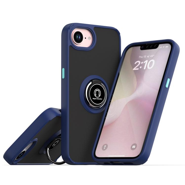 Q Shadow 1 系列 TPU + PC 手機殼附指環，適用於 iPhone 17e / 16e、iPhone 17 Pro Max、iPhone 17 Pro、iPhone 17、iPhone Air、iPhone 16 Pro Max