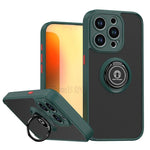 Q Shadow 1 系列 TPU + PC 手機殼附指環，適用於 iPhone 16 Pro、iPhone 16 Plus、iPhone 15 Pro Max、iPhone 15 Pro、iPhone 15 Plus、iPhone 15