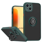Q Shadow 1 系列 TPU + PC 手機殼附指環，適用於 iPhone 16 Pro、iPhone 16 Plus、iPhone 15 Pro Max、iPhone 15 Pro、iPhone 15 Plus、iPhone 15