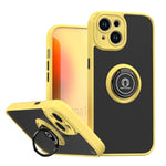 Q Shadow 1 系列 TPU + PC 手機殼附指環，適用於 iPhone 16 Pro、iPhone 16 Plus、iPhone 15 Pro Max、iPhone 15 Pro、iPhone 15 Plus、iPhone 15