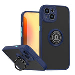 Q Shadow 1 系列 TPU + PC 手機殼附指環，適用於 iPhone 16 Pro、iPhone 16 Plus、iPhone 15 Pro Max、iPhone 15 Pro、iPhone 15 Plus、iPhone 15
