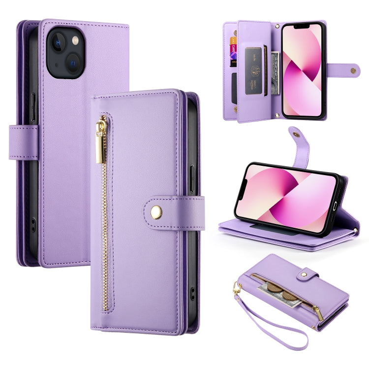 九卡槽拉鍊錢包包皮革手機殼，適用於 iPhone 14 Pro Max、iPhone 13 Pro Max、iPhone 13 Pro、iPhone 13、iPhone 13 mini、iPhone 12 / 12 Pro、iPhone 12 Pro Max、iPhone 12 mini
