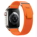 Dual-Section Loop Nylon Watch Band, For Apple Watch Series 7 41mm, For Apple Watch Series 7 45mm