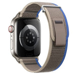 Dual-Section Loop Nylon Watch Band, For Apple Watch Series 5 44mm, For Apple Watch Series 5 40mm