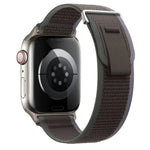 Dual-Section Loop Nylon Watch Band, For Apple Watch Series 4 44mm, For Apple Watch Series 4 40mm