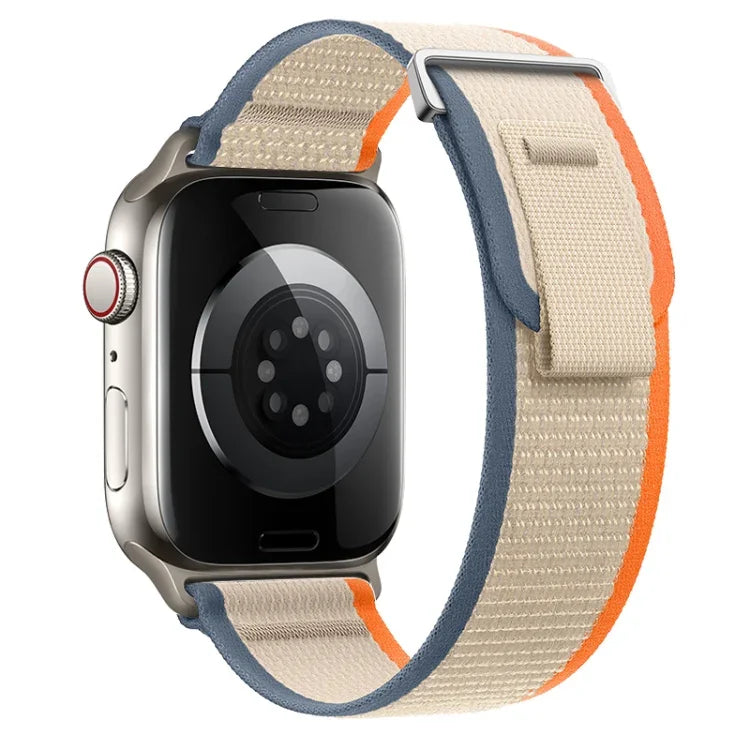 Dual-Section Loop Nylon Watch Band, For Apple Watch Series 3 38mm, For Apple Watch Series 3 42mm