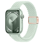 纖細磁扣尼龍編織錶帶，適用於 Apple Watch Series 9 41mm，適用於 Apple Watch Ultra 49mm
