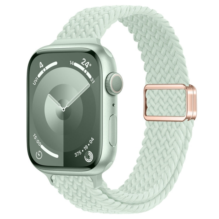 纖細磁扣尼龍編織錶帶，適用於 Apple Watch Series 9 41mm，適用於 Apple Watch Ultra 49mm