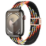纖細磁扣尼龍編織錶帶，適用於 Apple Watch Series 8 41mm，適用於 Apple Watch Series 8 45mm