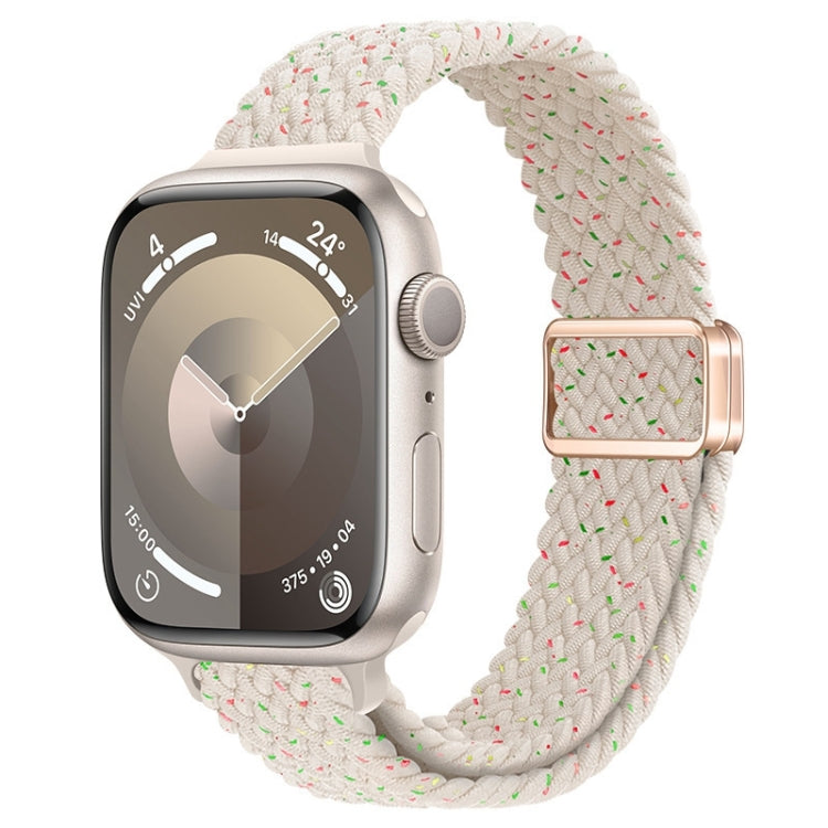 纖細磁扣尼龍編織錶帶，適用於 Apple Watch Series 8 41mm，適用於 Apple Watch Series 8 45mm