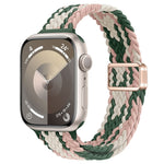 纖細磁扣尼龍編織錶帶，適用於 Apple Watch Series 8 41mm，適用於 Apple Watch Series 8 45mm