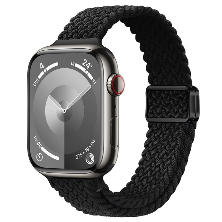 纖細磁扣尼龍編織錶帶，適用於 Apple Watch Series 8 41mm，適用於 Apple Watch Series 8 45mm