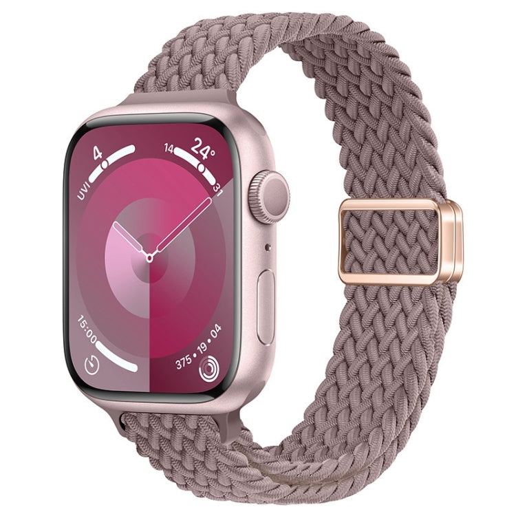 纖細磁扣尼龍編織錶帶，適用於 Apple Watch Series 8 41mm，適用於 Apple Watch Series 8 45mm